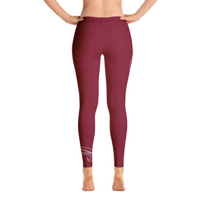 Beaverton Leggings in Merlot