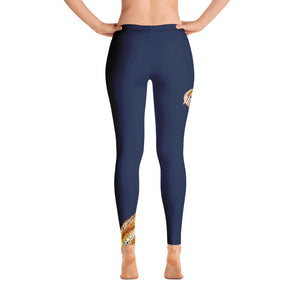 Mom Life Open Heart of Gold Leggings