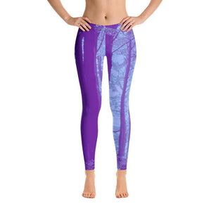 Into The Woods Purple Leggings - Munchkin Place Shop 