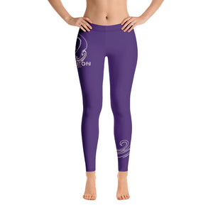 Beaverton Leggings in Purple