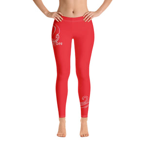 Beaverton Leggings in Red