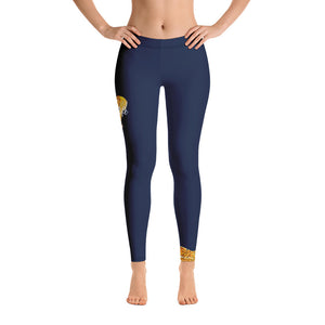 Mom Life Open Heart of Gold Leggings