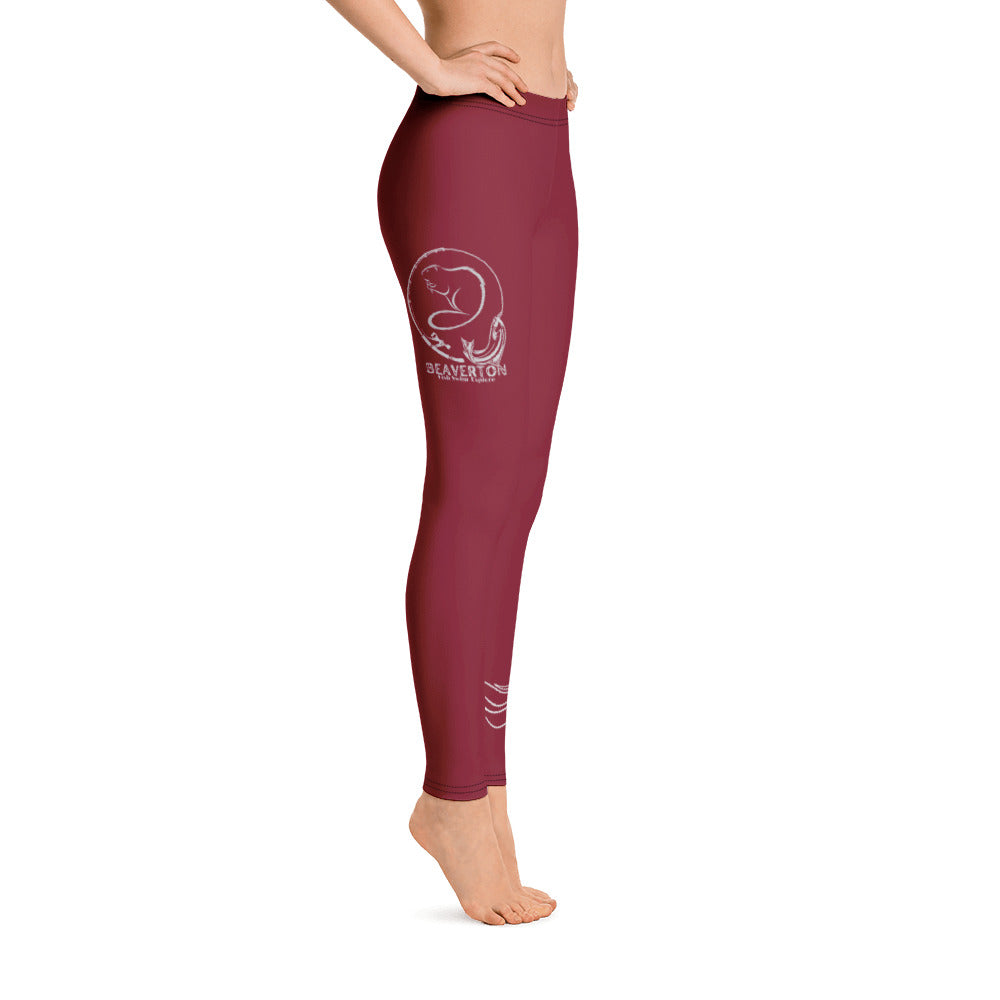 Beaverton Leggings in Merlot