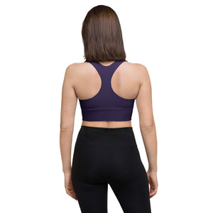 Pflaume Longline sports bra