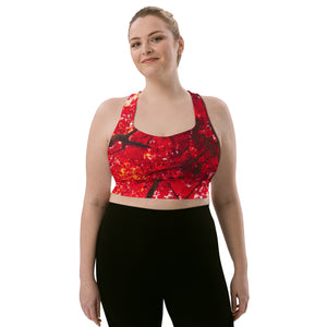 Oh Canada Longline sports bra