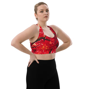 Oh Canada Longline sports bra