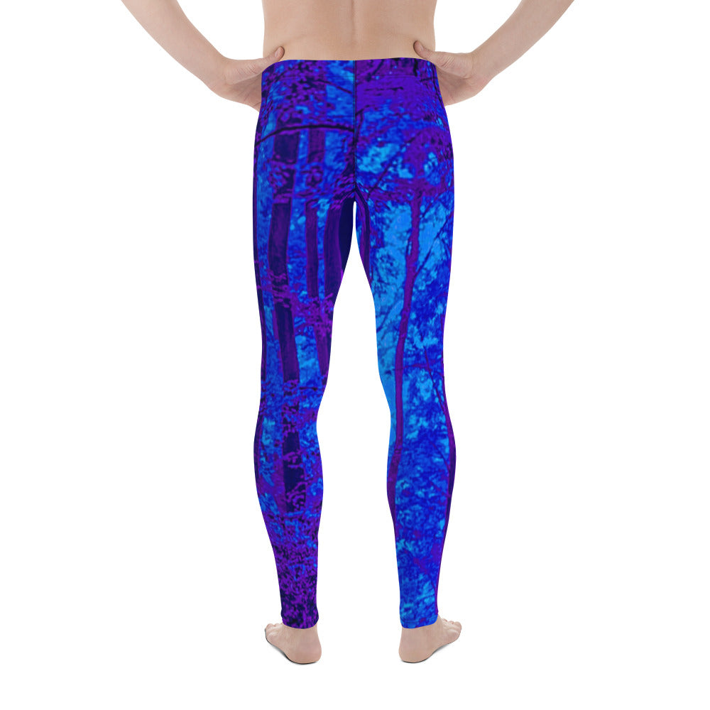 Into The Woods Mystic Blue Men's Leggings