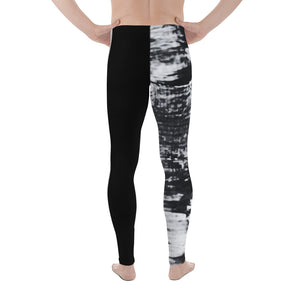 An Artist's Eye Men's Leggings in Black and White