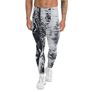 An Artist's Eye Men's Leggings in Black and White