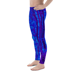 Into The Woods Mystic Blue Men's Leggings