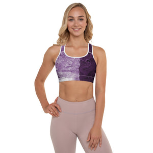 Purple WSW Padded Sports Bra