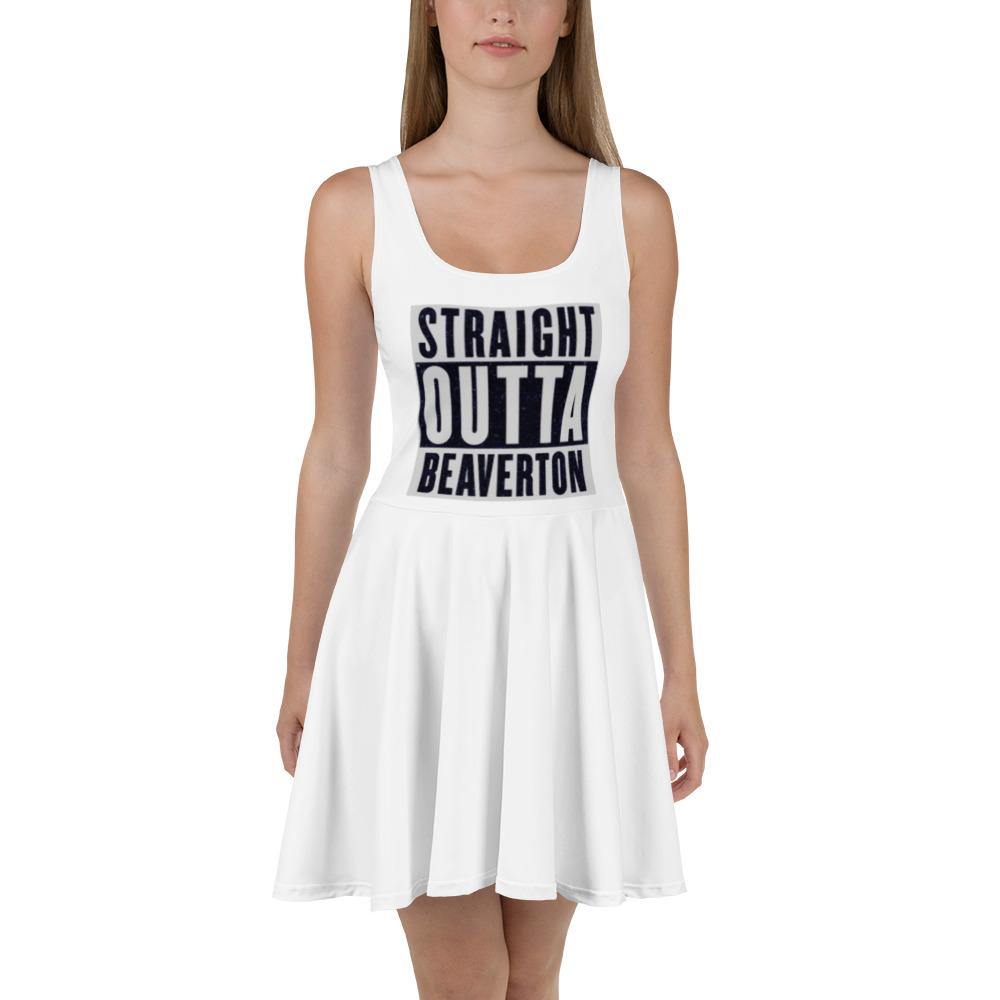 Straight Outta Beaverton Skater Dress - Munchkin Place Shop 