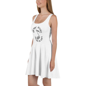 Music Is Life Skater Dress - Munchkin Place Shop 