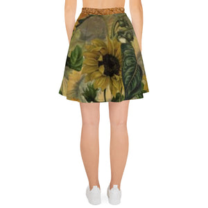 Sunflower Skater Skirt