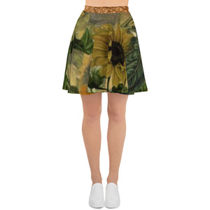 Sunflower Skater Skirt