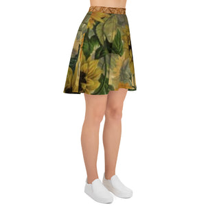 Sunflower Skater Skirt