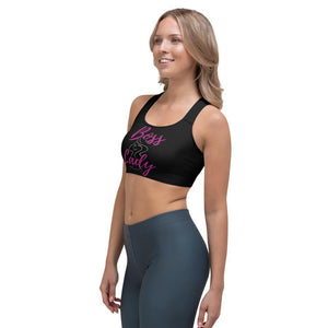 Boss Lady Sports bra - Munchkin Place Shop 