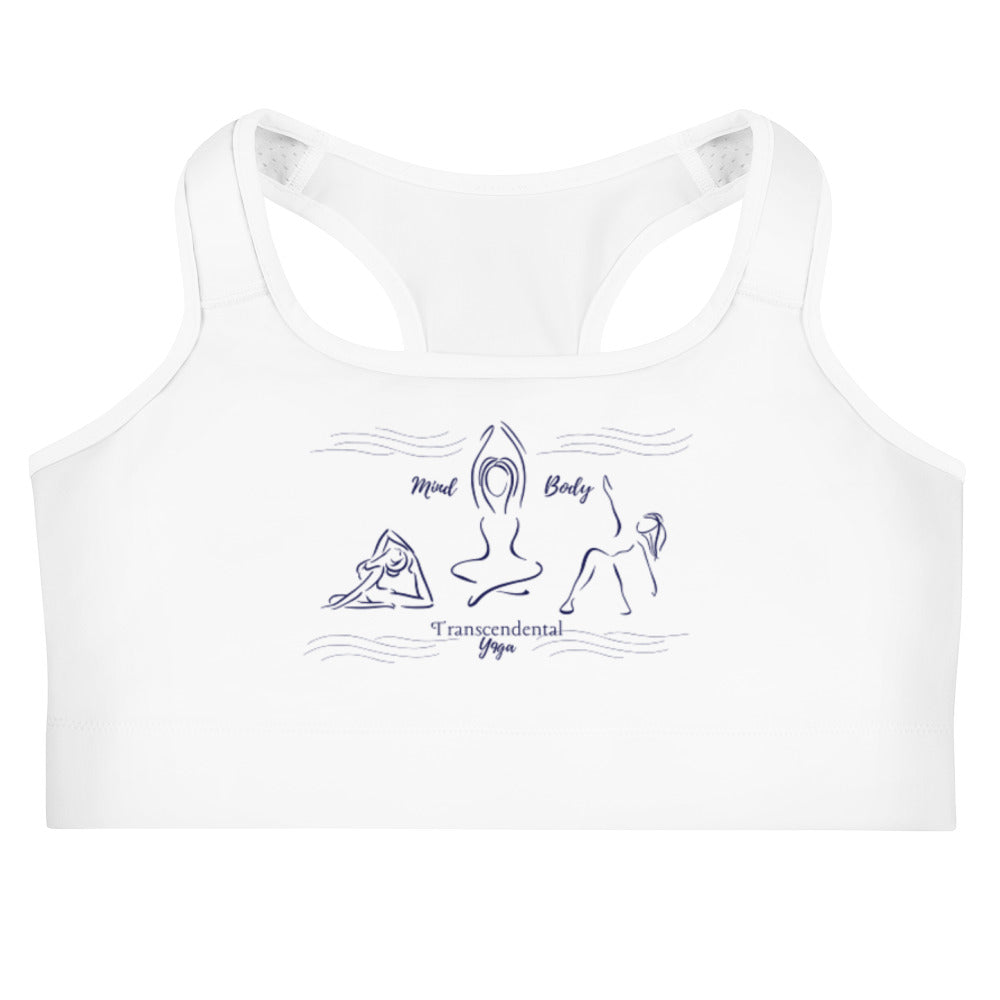 Mind Body Transcendental Yoga Sports bra