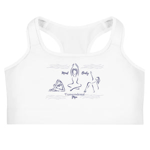 Mind Body Transcendental Yoga Sports bra