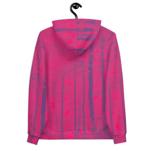 Into the Woods Hot Pink Unisex Hoodie - Munchkin Place Shop 
