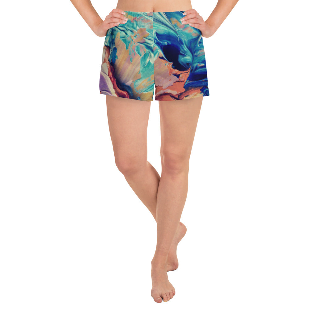 Torrent Tide Women's Athletic Short Shorts