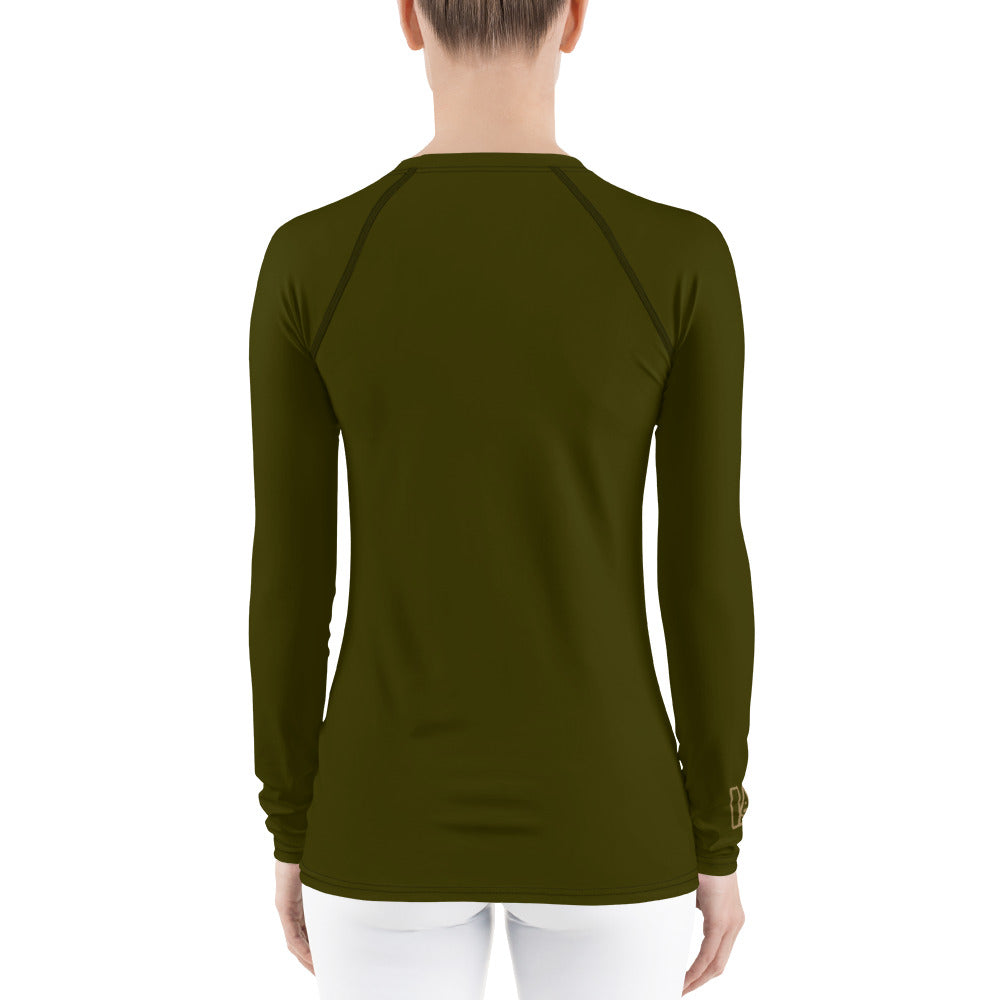 ICONIC Women's Long-sleeve in Army Green