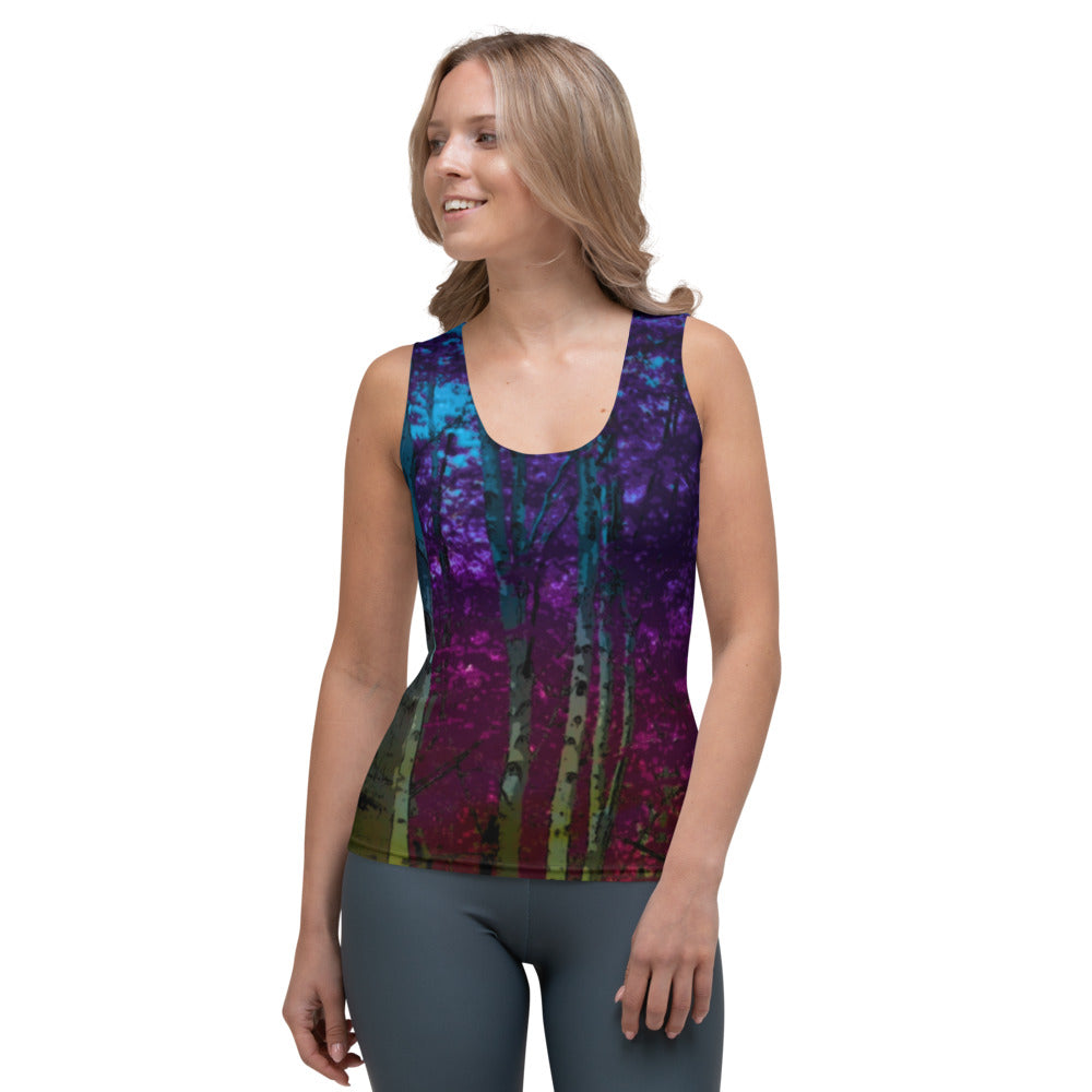 Into the Woods Tank Top Fairy Forest Mystic