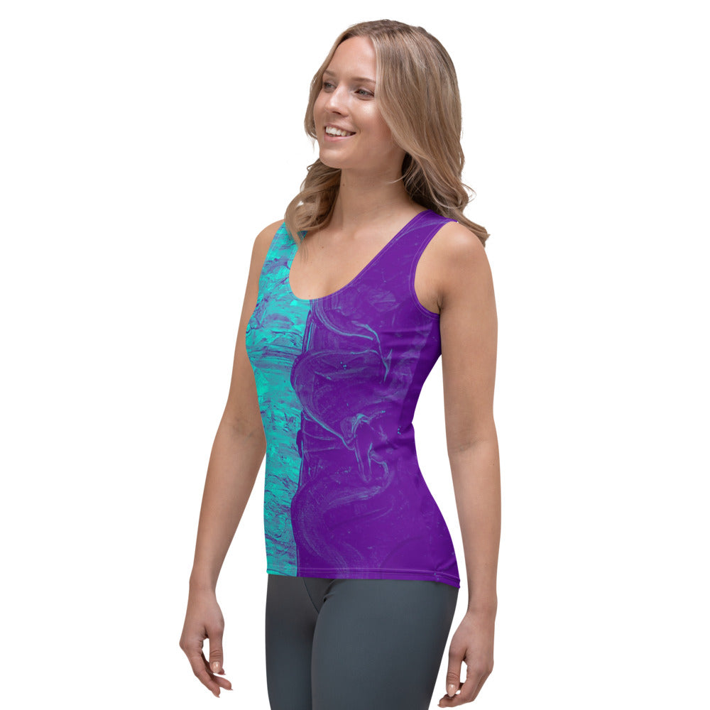 WSW Tank Top in Teal
