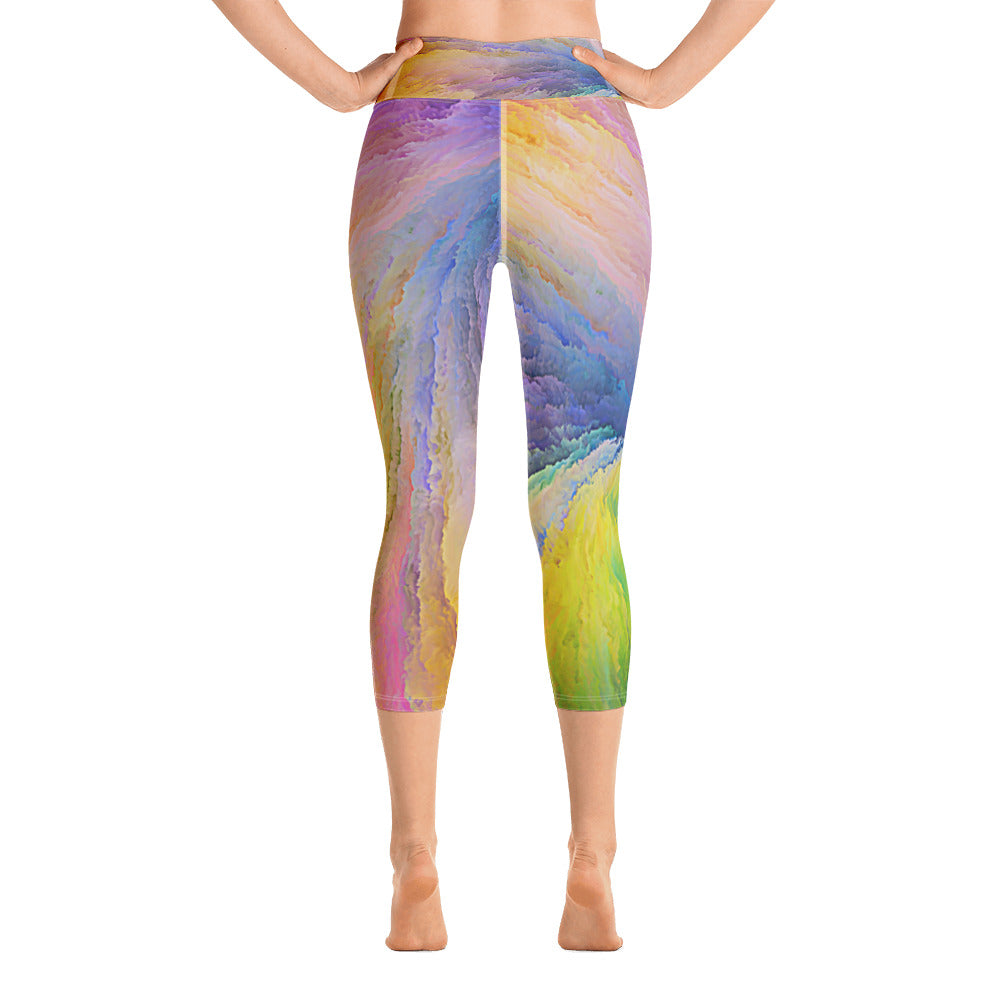 Motherhood Yoga Capri Leggings