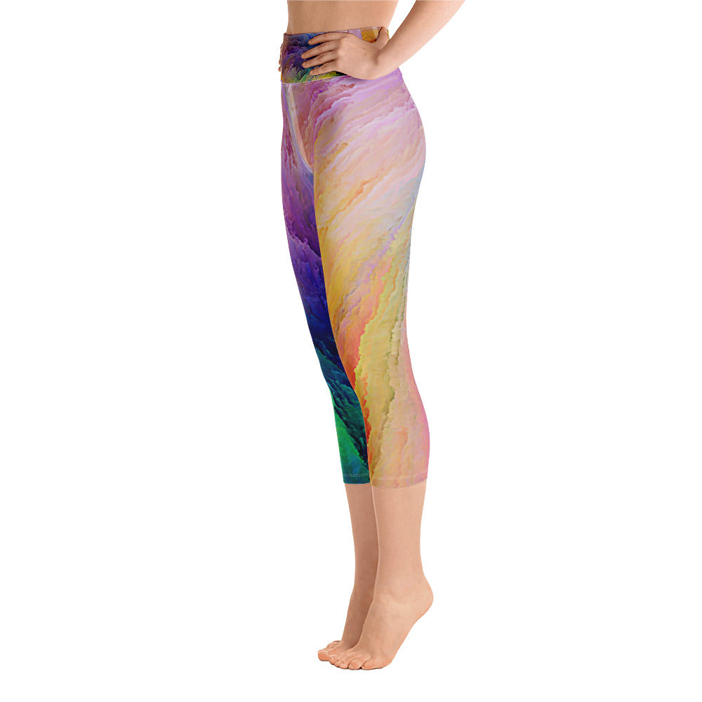 Motherhood Yoga Capri Leggings