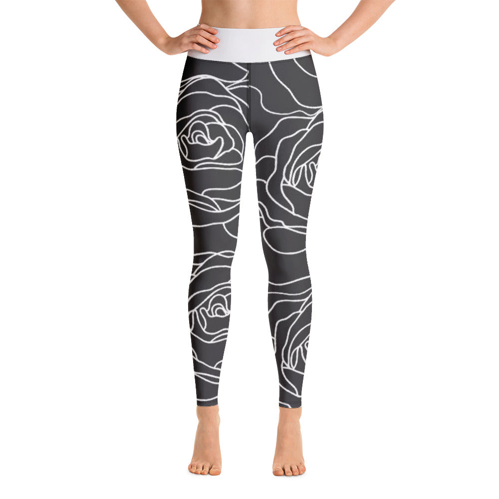 Rose ll Yoga Leggings