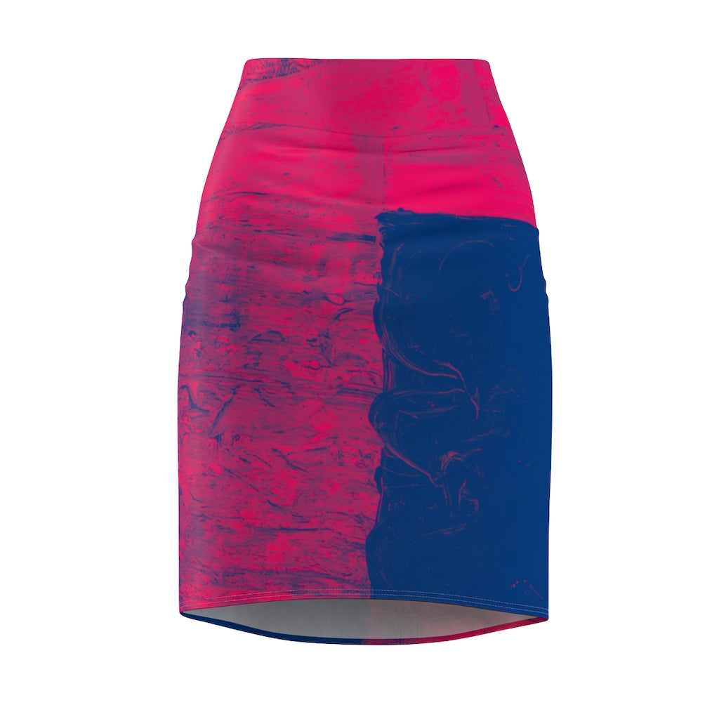 WSW Hot Pink Women's Pencil Skirt