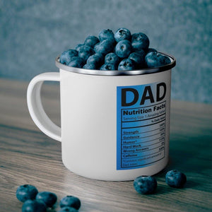 Dad Enamel Camping Mug - Munchkin Place Shop 