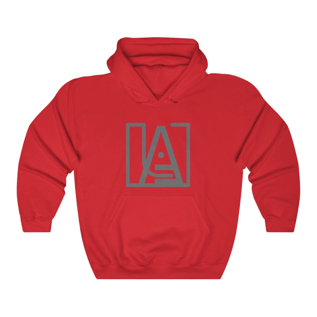 ICONIC Unisex Heavy Blend Hooded Sweatshirt Gry