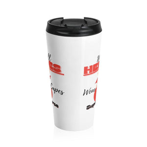 Not All Heroes Wear Capes Super Nurse Stainless Steel Travel Mug - Munchkin Place Shop 