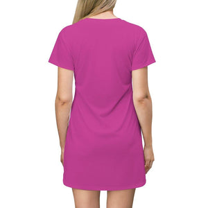 Mom Life Hot Pink and Black Nightgown - Munchkin Place Shop 
