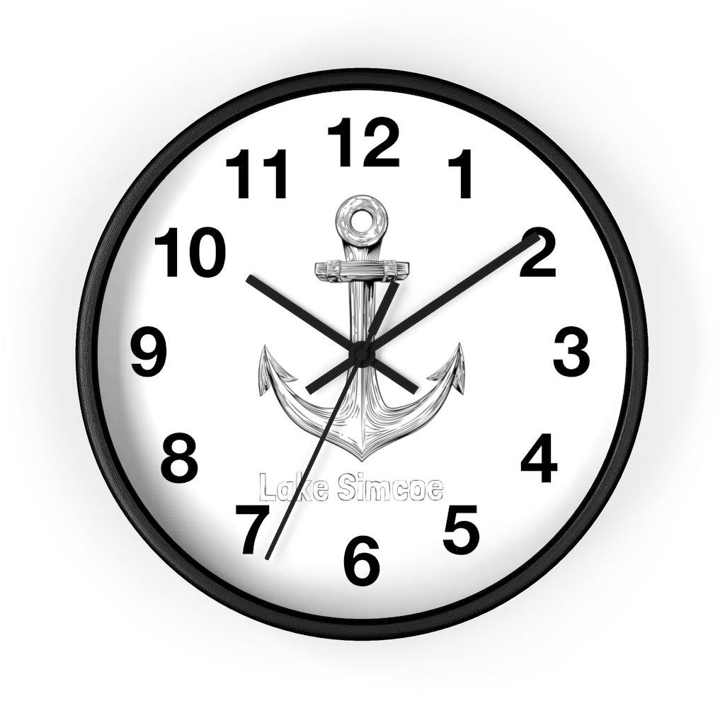 Lake Simcoe Anchor Wall clock - Munchkin Place Shop 