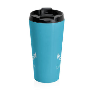Lake Simcoe Stainless Steel Travel Mug Turquoise - Munchkin Place Shop 