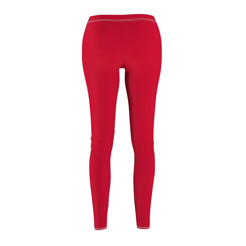 ICONIC Brushed Suede Red Spandex