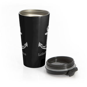 Lake Simcoe Stainless Steel Travel Mug Black - Munchkin Place Shop 