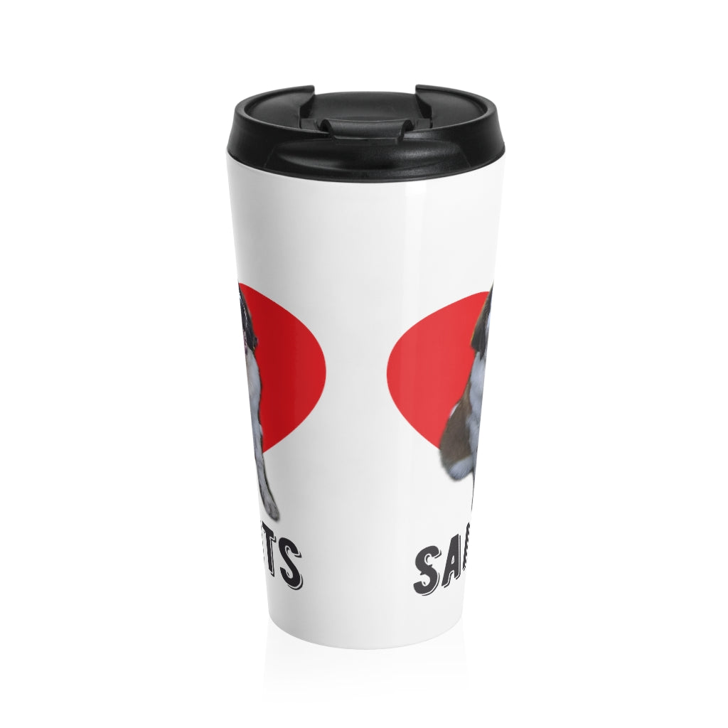 I Love Saints Stainless Steel Travel Mug ll