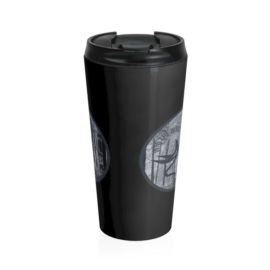 Into The woods Logo Stainless Steel Travel Mug