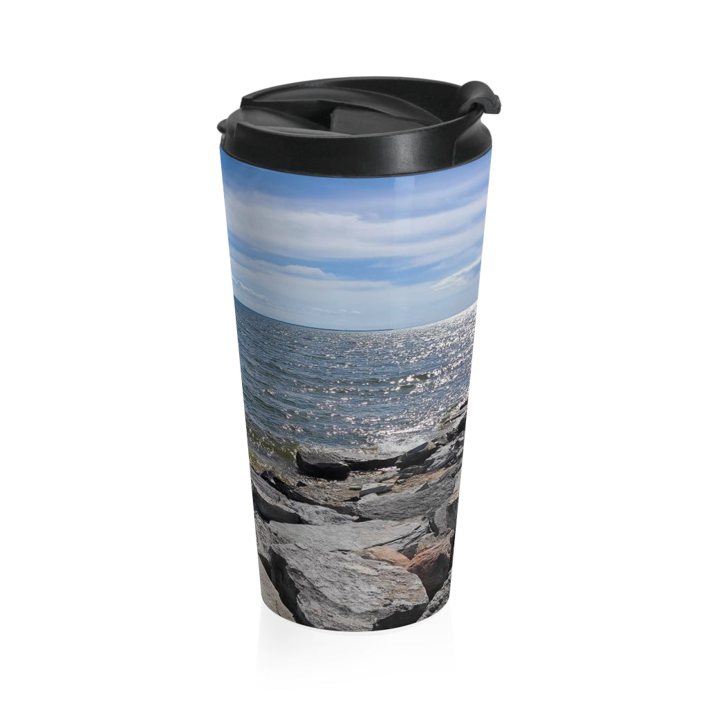 Lake Simcoe ll Stainless Steel Travel Mug