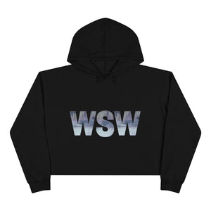 Water Sky Wind Crop Hoodie