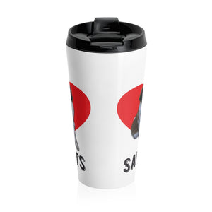 I Love Saints Stainless Steel Travel Mug ll